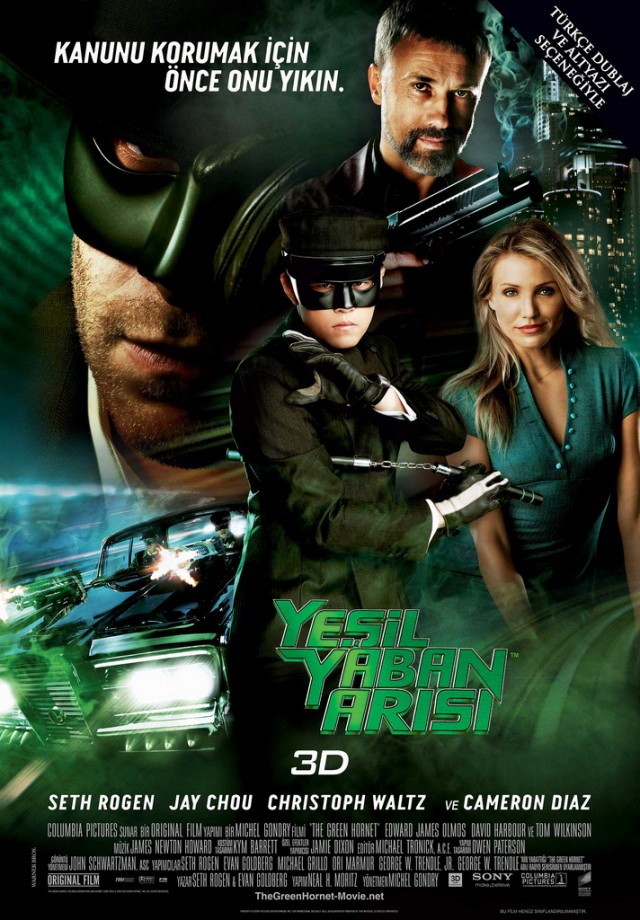 Yeşil Yaban Arısı türkçe dublaj full tek parça izle
